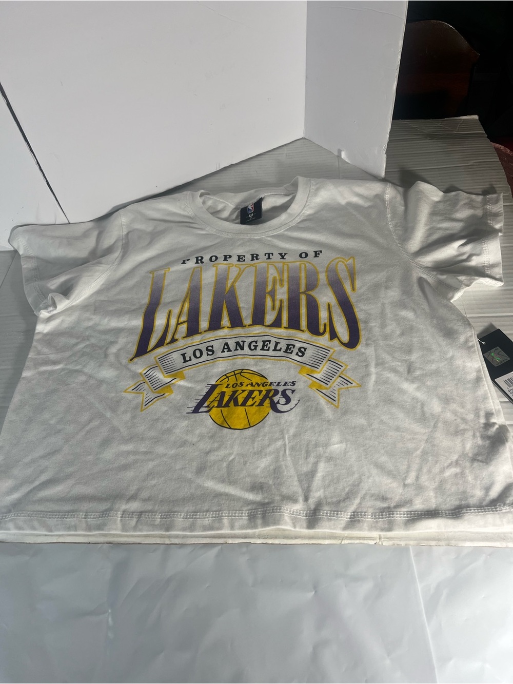 Property of Lakers, Los Angeles, T-shirt, size extra large